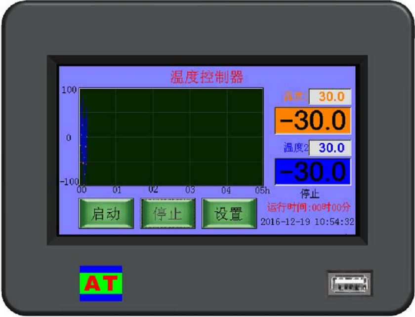 智能液晶溫控器