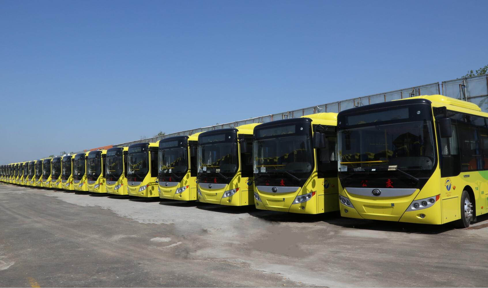 成都現三款新式純電動公交車