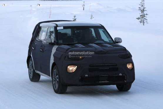 全新起亞Soul純電版諜照曝光