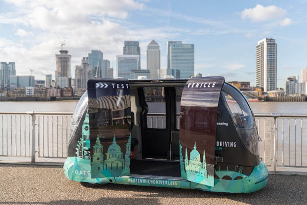 英國TRL測試自動駕駛豆莢車