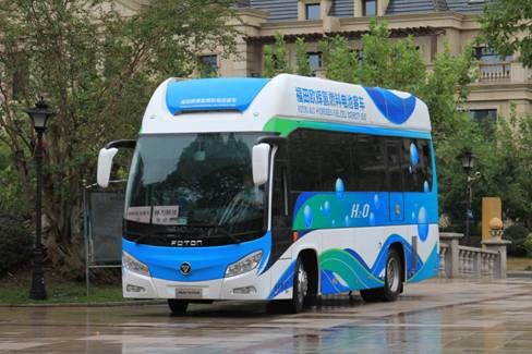 申通快遞南翔分公司正式開始使用氫燃料電池貨車