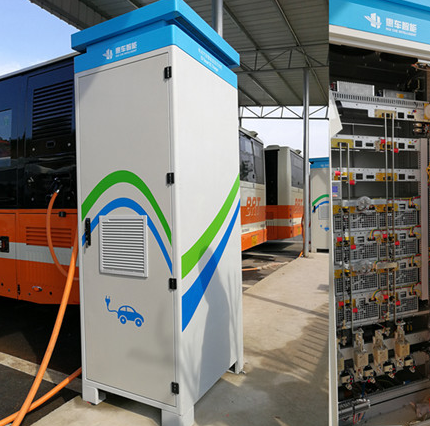 永州首批新能源汽車充電樁驗收