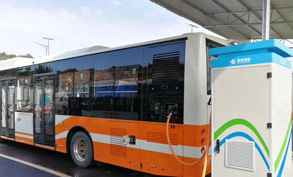 永州首批新能源汽車充電樁驗收