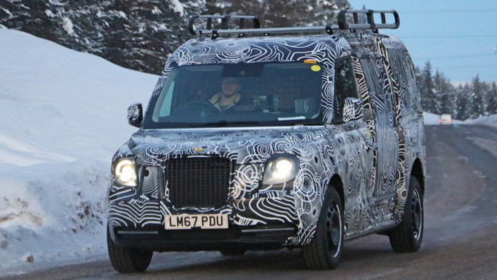 LEVC新款純電動貨柜車開啟冬季測試