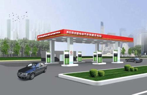 浙江寧波首座“五星級(jí)”電動(dòng)汽車(chē)充電站亮相石碶