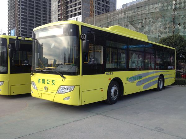湖北孝感純電動公交每年可減排100余噸