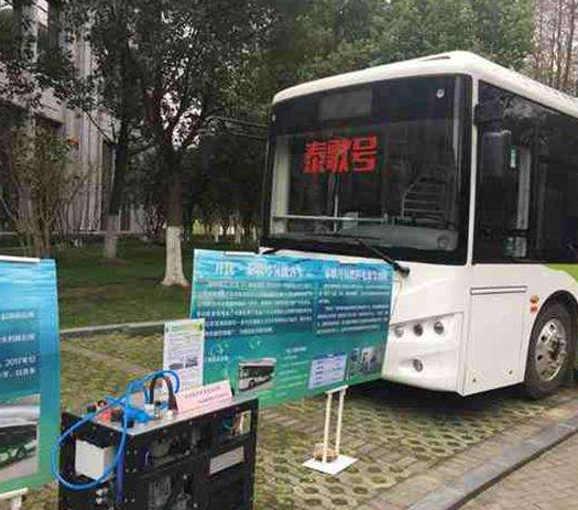 武漢首條氫能汽車示范線今秋投運