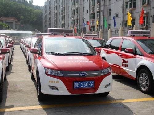 深圳成全球純電動出租車運營規模最大城市