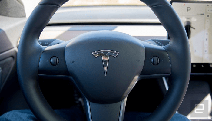 特斯拉將Model 3自動駕駛控制放在方向盤上 特斯拉將Model 3自動駕駛控制放在方向盤上