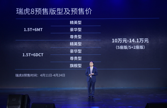 奇瑞發布“雄獅”智能戰略品牌