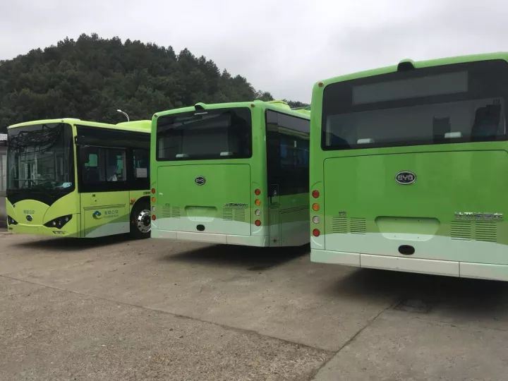 江蘇淮安投放10輛比亞迪純電動公交