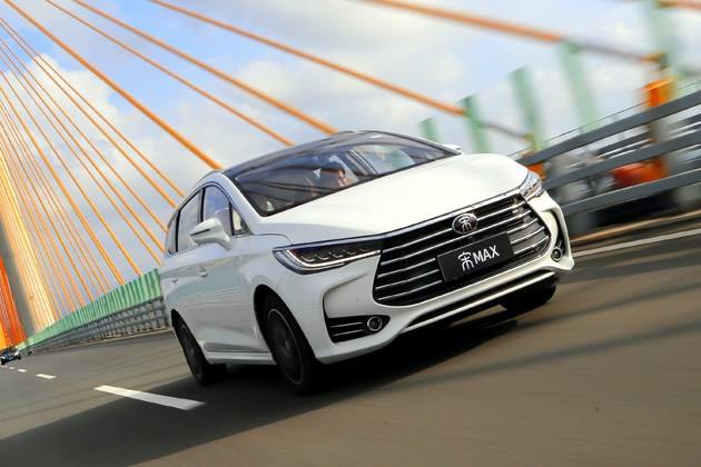 2018年比亞迪上市的新能源汽車